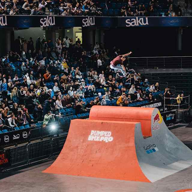 Joseph Garbaccio performs at the Simple Session in Tallinn, Estonia on February 03, 2019.