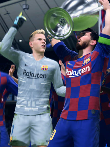 Getting your trophy on with Barcelona in FIFA 20