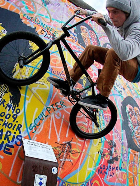 Bruno Hoffmann On Berlin Streets wallride