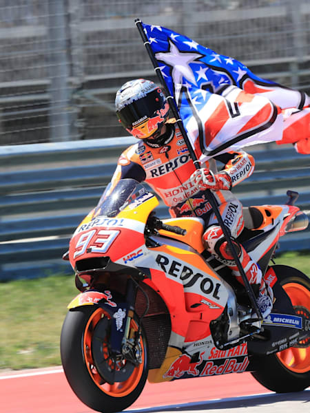 Marc Marquez, MotoGP race, Grand Prix Of The Americas, 22 April 2018.