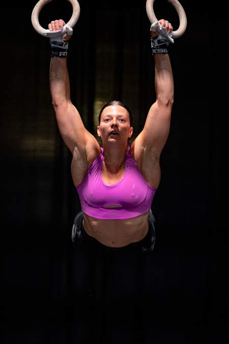 Laura Horváth pictured at the World Fitness Project Tour Stop 1 in Indianapolis, United States, on May 9–11.