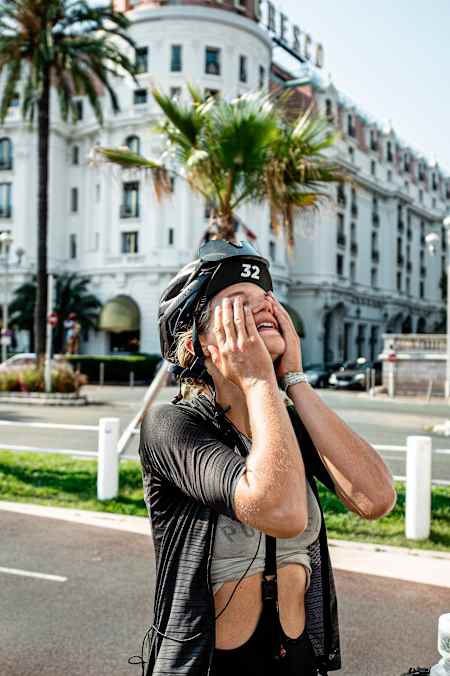 Sind wir bald da? 2020 braucht Jana eine Woche von Wien nach Nizza.