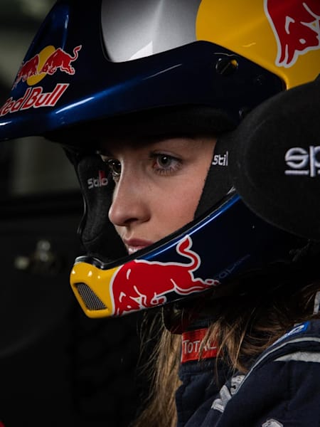 British Rally driver Catie Munnings grew up riding quads and old cars around her parents’ farm.