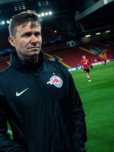 FC Red Bull Salzburg vs. Frankfurt: Jesse und die Burschen sind heiß auf die 50.000 im Waldstadion.