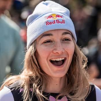Tahnee Seagrave seen at UCI DH World Cup in Lourdes, France on March 27, 2022.