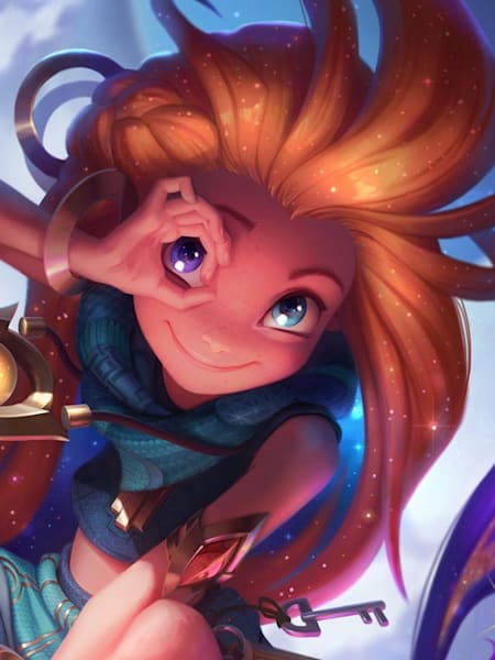 Key art of Zoe from League of Legends