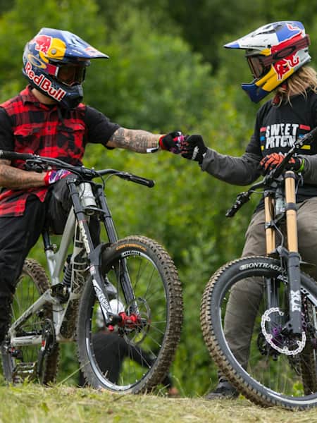 Le jargon de cyclistes de velo de montagne VTT