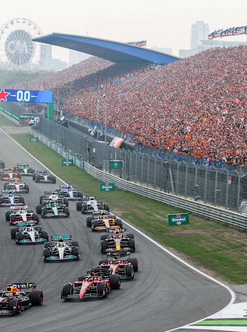 Circuit Zandvoort on September 04, 2022 in Zandvoort, Netherlands.