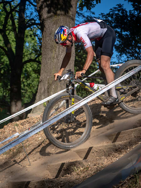 Swiss MTB athlete tests the new Scott Spark RC