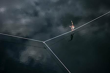 Jérémy Thétaz waterline drone image