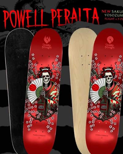 GINGER掲載商品】 PowellPeralta パウエル スケボーデッキ 四十住