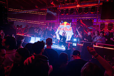 On March 27, 2026, DJ Tennis and Axel Boman energise the Red Bull Back2Beyond crowd in Stockholm, Sweden with an electrifying live performance under vivid lights