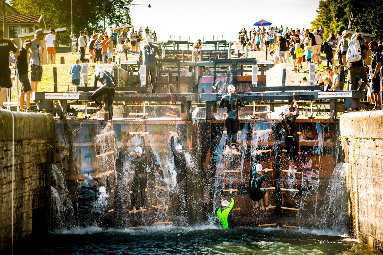 Red Bull Neptune Steps Course natation obstacle Infos