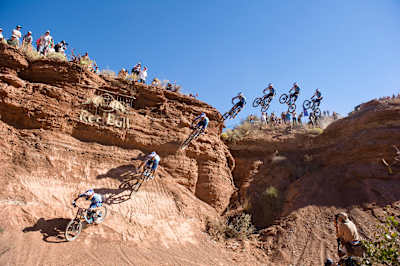 Gee Atherton at Red Bull Rampage 2010