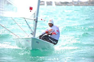 Adil Khalid and Emirati sailor who sailed around the world and the first to win the trophy for doing so.