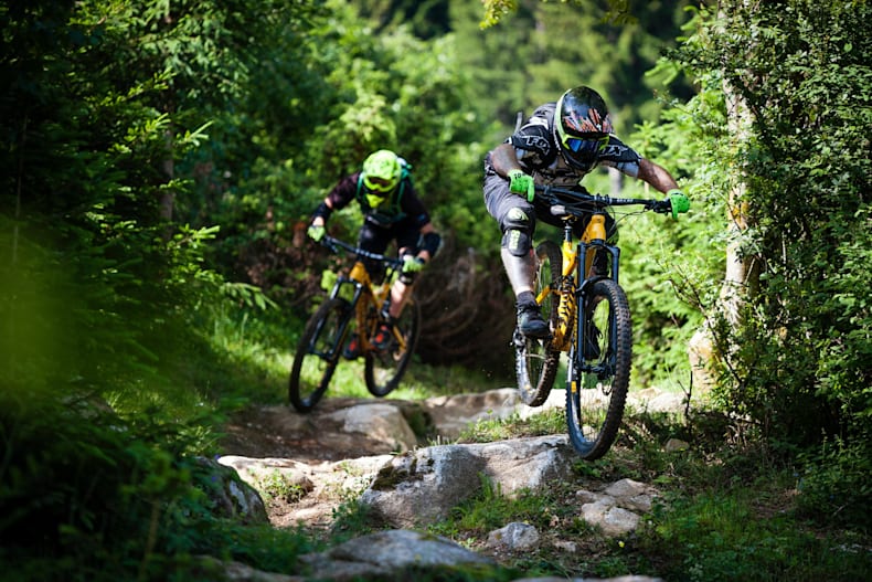 golden mountain bike trails