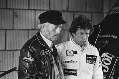 Colin Chapman y Mario Andretti: tándem de oro en 1978.