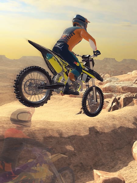 A screenshot from Dirt Bike Unchained
