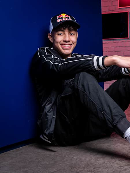 Fortnite star Jaden 'Wolfiez' Ashman at the Red Bull Gaming Sphere London in March 2022.