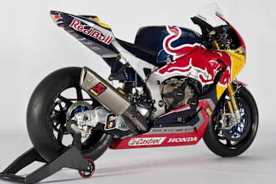 Red Bull Honda World Superbike team bike