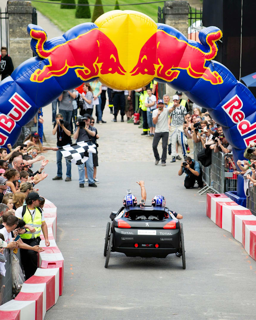 red bull cart race