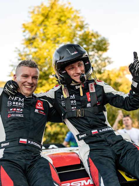 Kozdroń and Rzeźnik celebrate Polish title glory