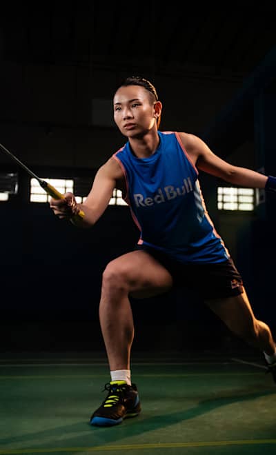 Badminton player Tai Tzu-ying poses for a portrait in Kaohsiung, Taiwan on March 27, 2021.