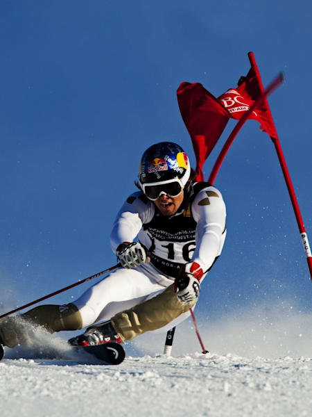 El esquiador Jon Olsson en acción.