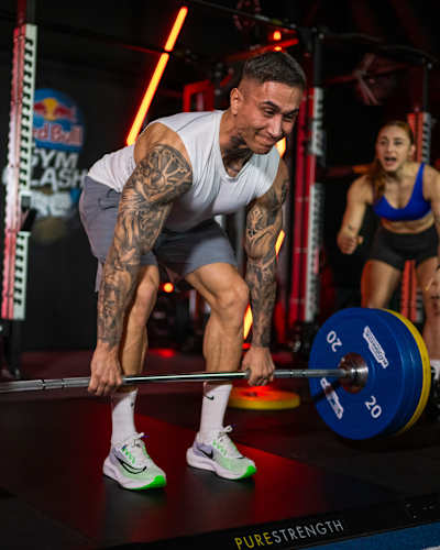 Zdjęcia z sekcji „Skill Block” podczas Red Bull Gym Clash
