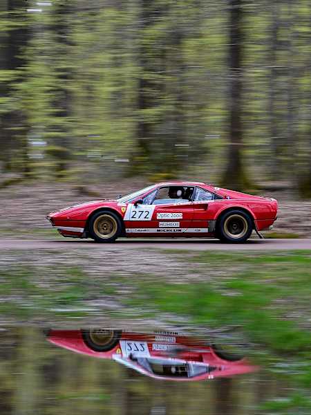 The Ferrari 308 was a surprisingly good rally car