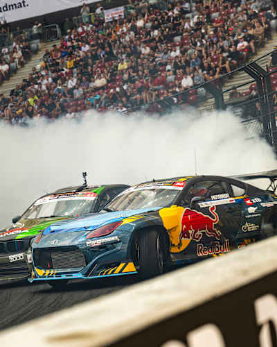 Kuba Przygoński i Eryk Goczał na PGE Narodowym