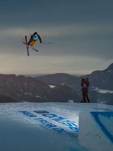 Tess Ledeux performing at X Games Hafjell 2017