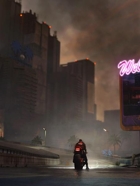 Screenshot from Cyberpunk 2077.
