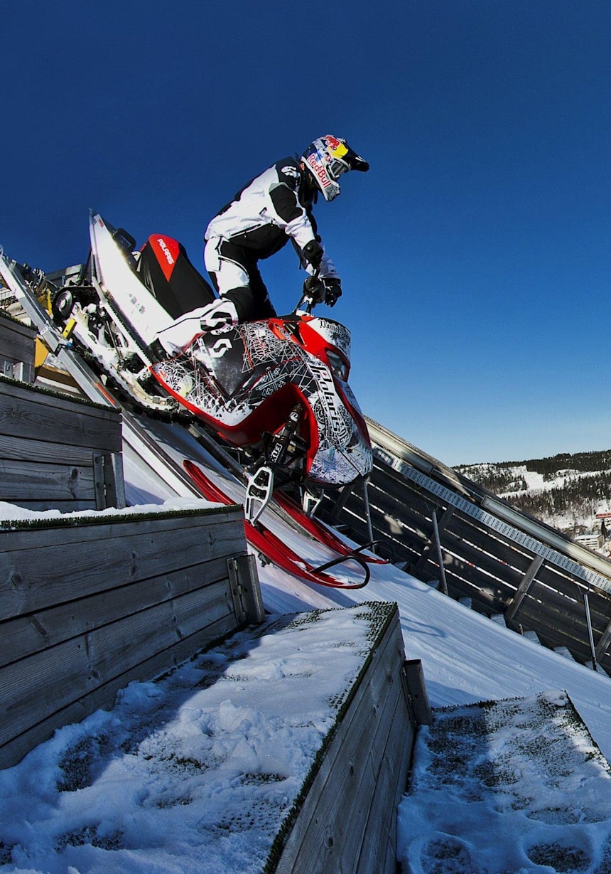 5 Videos Of Jumps And Stunts On Snowmobiles Red Bull