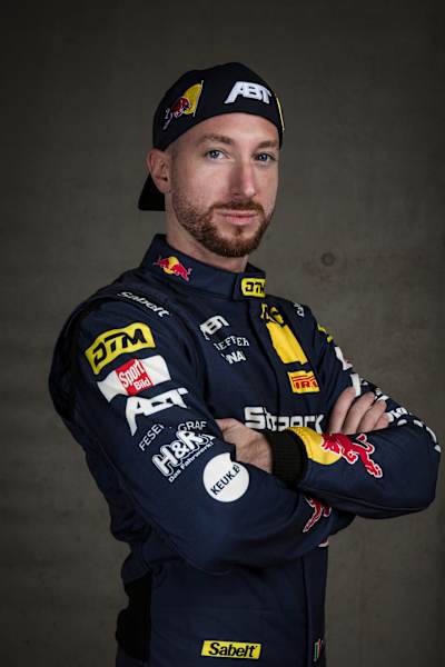 Mirko Bortolotti bei der Präsentation von ABT Sportsline zur DTM-Saison 2025.