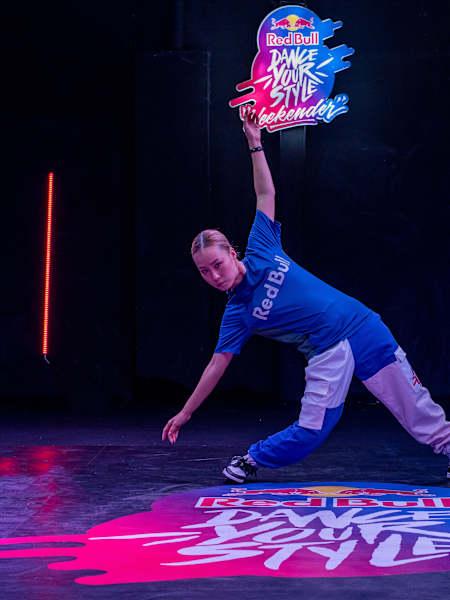 Dassy Lee at the Red Bull Dance Your Style workshop