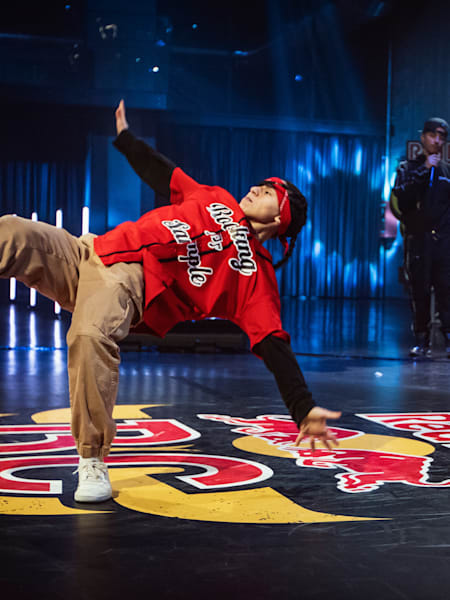 Anti performs during the Red Bull BC One Italy Cypher in Milan, Italy on May 5, 2021.