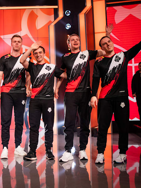 An image of G2 Esports during LEC Spring Split Week 7