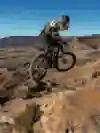 Oregon native Carson Storch caught in action at 2019's Rampage edition in Virgin, Utah
