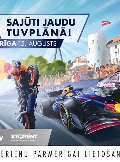 Red Bull Latvia Showrun Visual