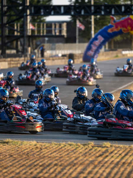 Competitors seen during the Max vs 100 in Silverstone, Great Britain on July 22, 2026.