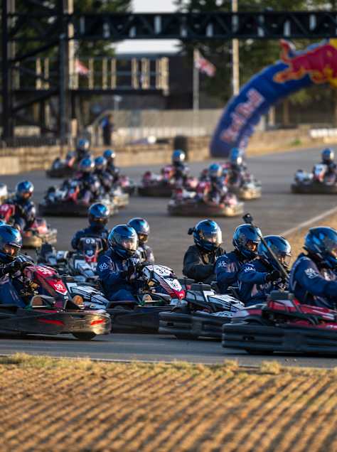 Competitors seen during the Max vs 100 in Silverstone, Great Britain on July 22, 2026.