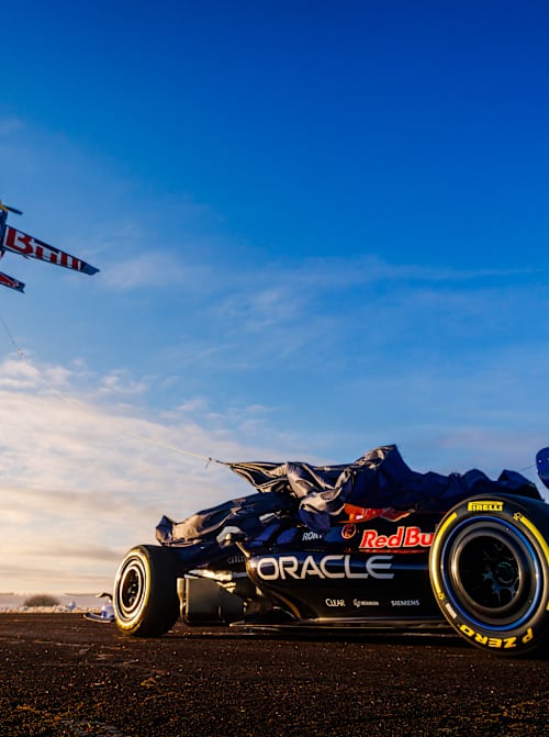 Samolot prezentuje nowe, wyjątkowe barwy Oracle Red Bull Racing