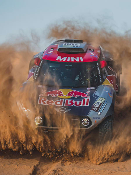 A picture of the MINI John Cooper Works Buggy during testing in Morocco.