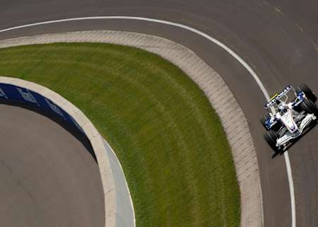 Sebastian Vettel en su primera carrera de F1, el Gran Premio de los EE.UU. de 2007