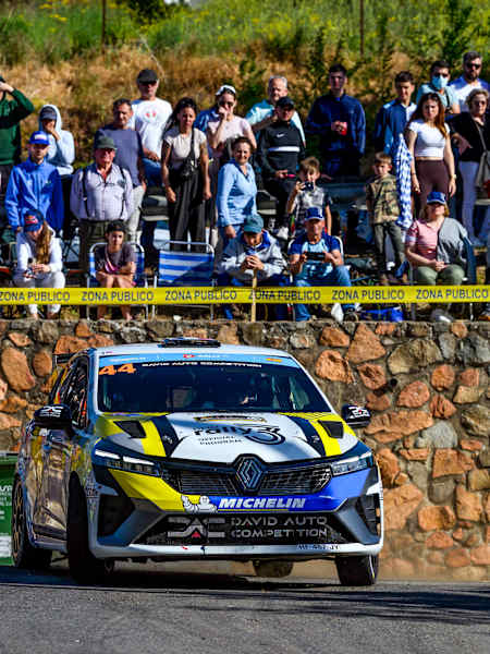 Lucas Zielinski stormed to victory on his ERC3 debut