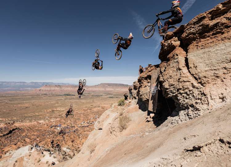 Red Bull Rampage 2014 Mountain Bike Huge Drop Video