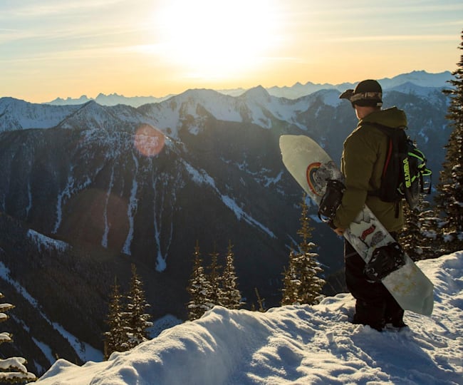 Nitro Snowboards Crazy powder session in Retallack, BC