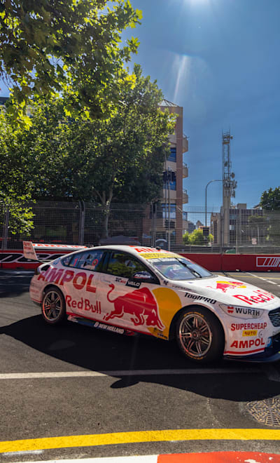 Shane van Gisbergen races during stop 13 of the Supercars Championship on the Adelaide Street Circuit in Australia on December 3, 2022. 