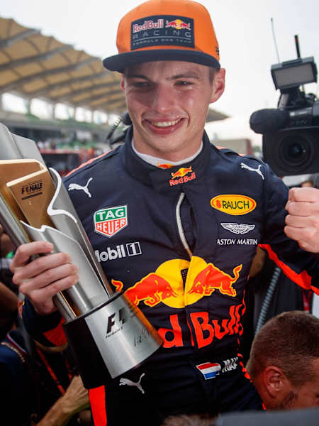 Max Verstappen secured a great win at the 2017 Malaysian Grand Prix at Sepang International Circuit on Oct. 1, 2017.